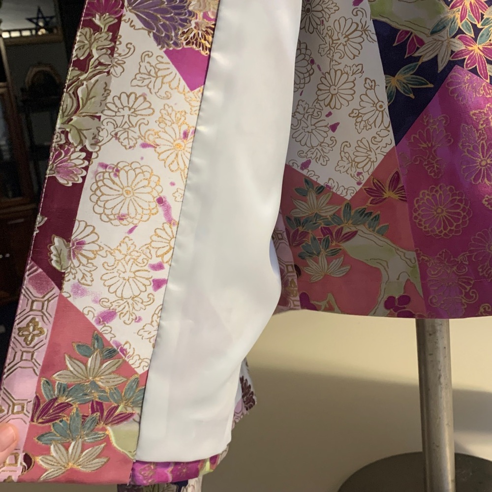 Patrick Christopher 2Piece Floral Patchwork Women's Jacket/top - Picture 2 of 11